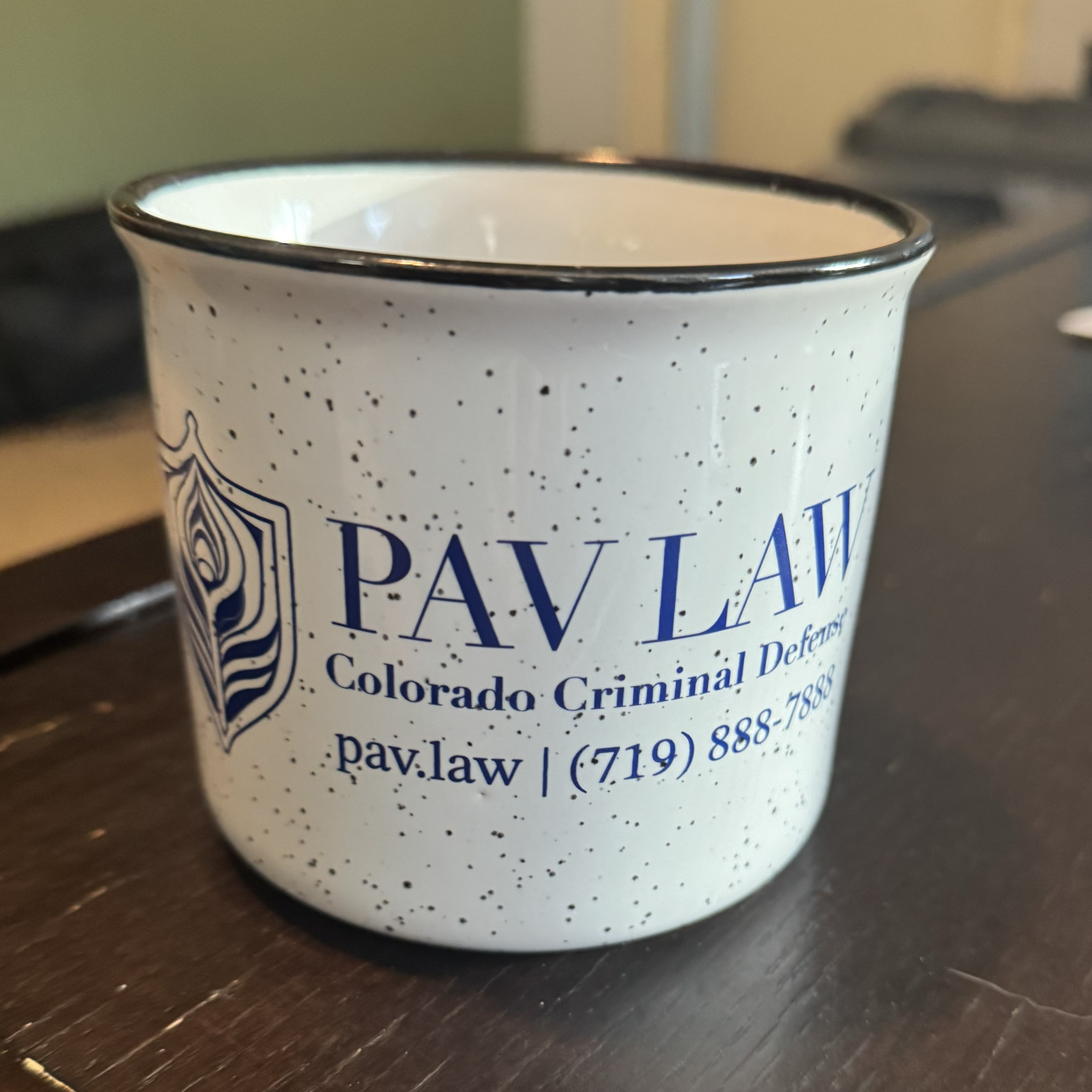 Pav Law coffee mug