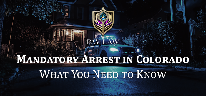 image of police car in front of home with title of post overlayed.