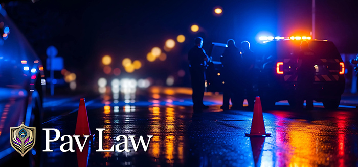 Police DUI checkpoint